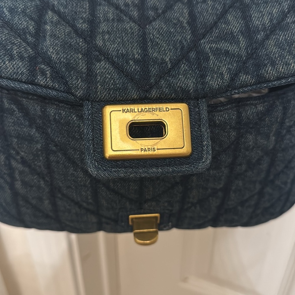 Karl lagerfeld denim purse - Picture 4 of 6